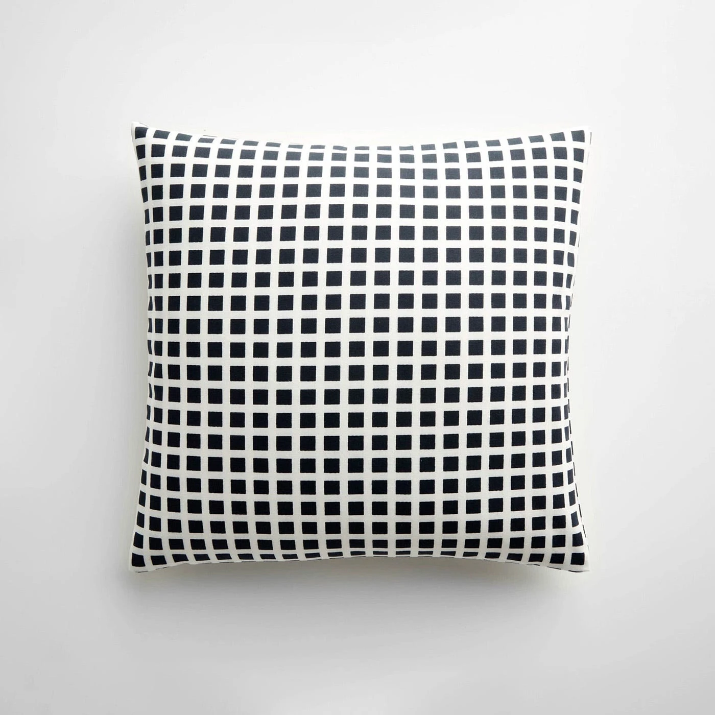 Tiles Black Throw Pillow Cover 17" X 17"