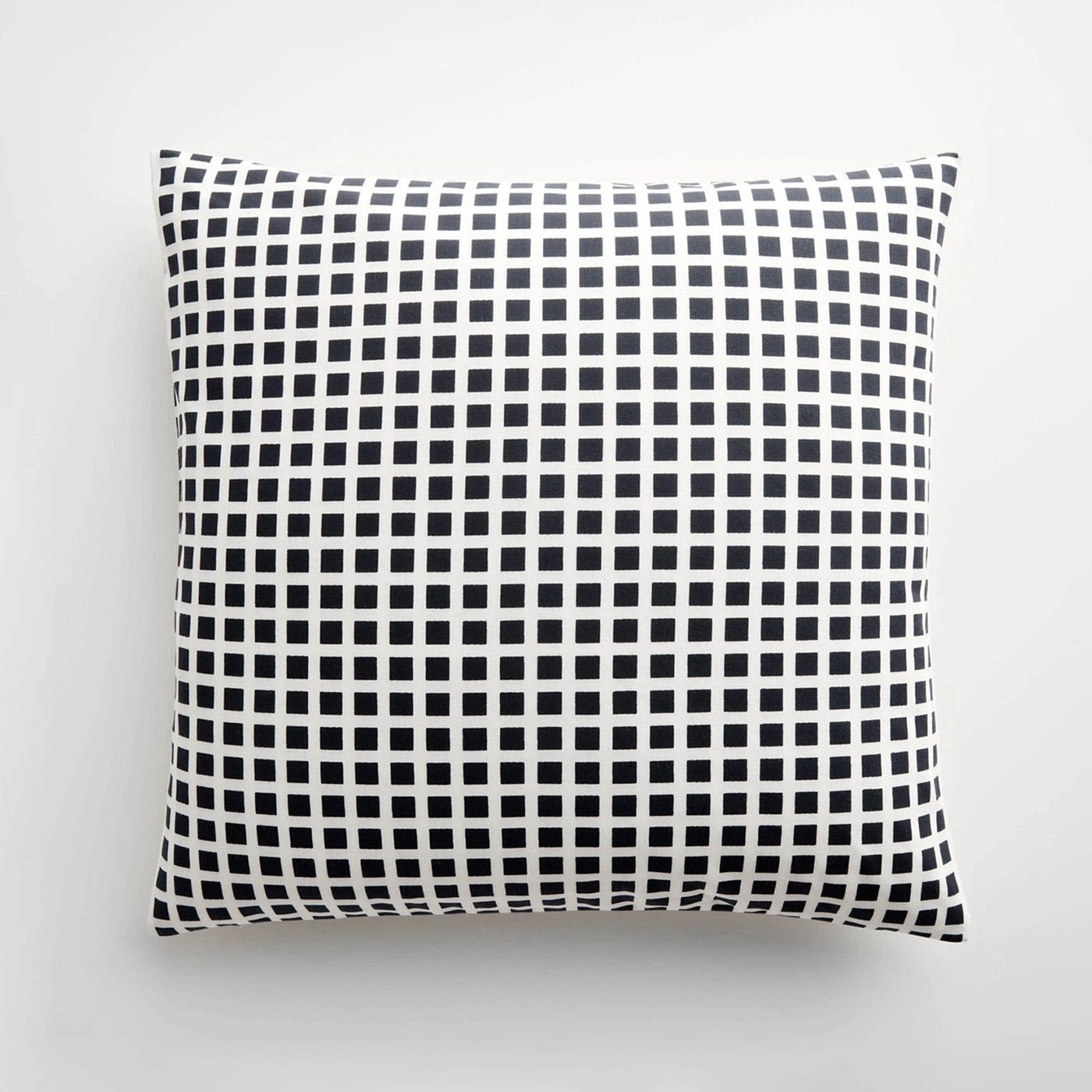 Tiles Black Throw Pillow Cover 20" X 20"