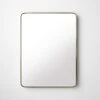 Brass Rectangular Wall Mirror 18" X 24"