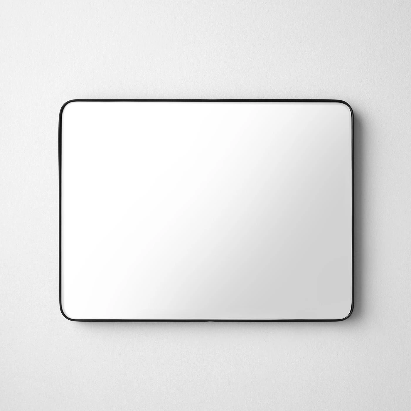 Black Rectangular Wall Mirror 18" X 24" - Image 2