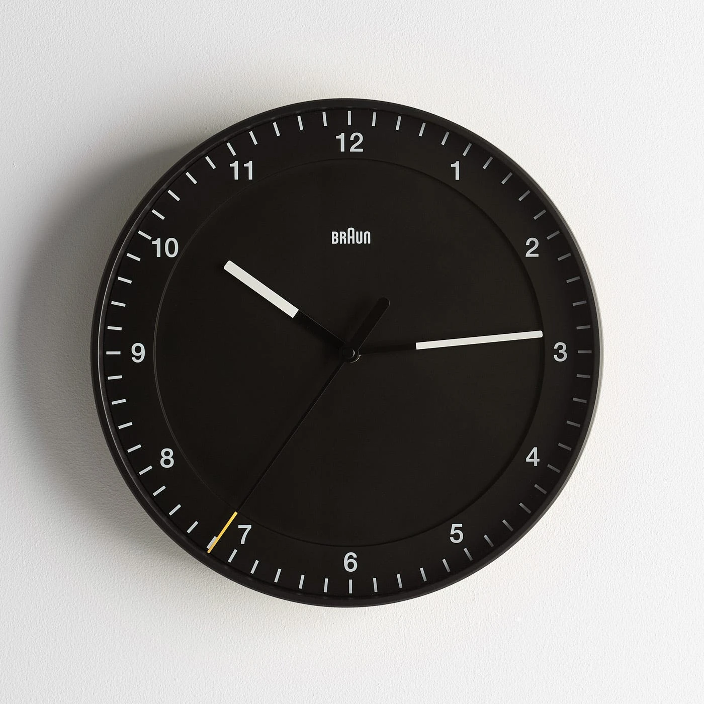 Braun BC17 Black Wall Clock