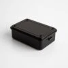 Toyo Steel Black Stackable Storage Box 6"