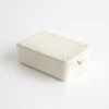 Toyo Steel White Stackable Storage Box 6"