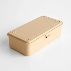 Toyo Steel Beige Stackable Storage Box 7.9"