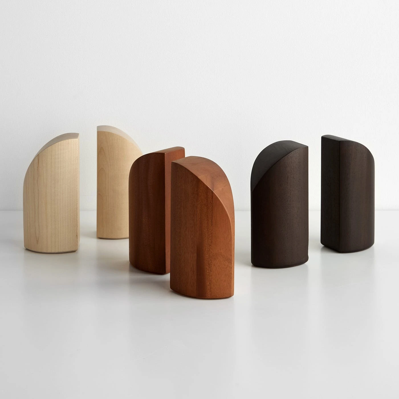 PI Mahogany Bookends Set Of 2 - Image 4