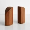 PI Mahogany Bookends Set Of 2