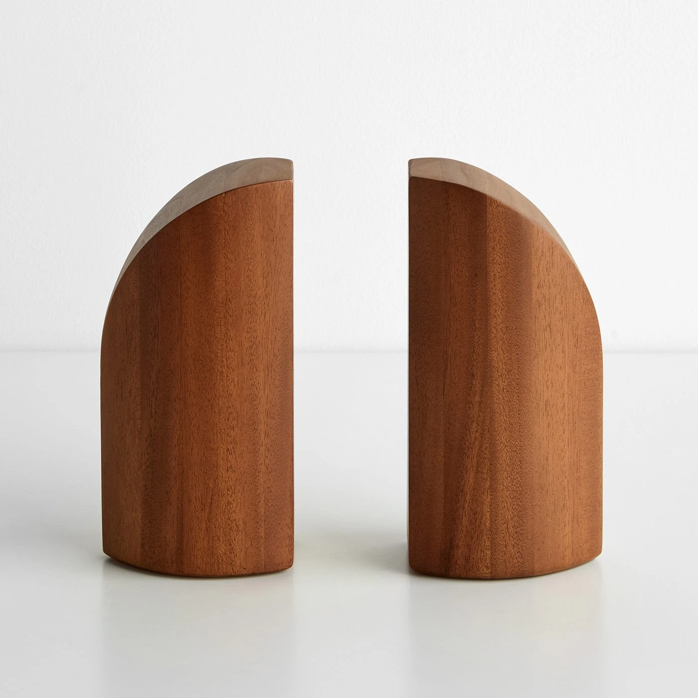 PI Mahogany Bookends Set Of 2 - Image 2