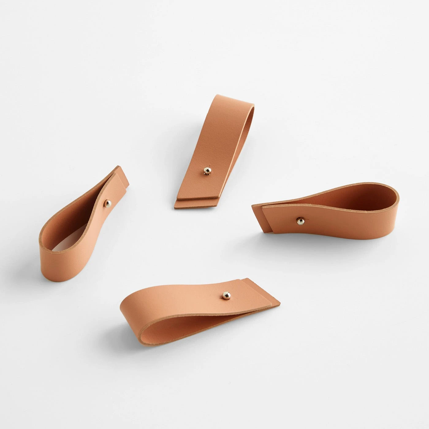 Clay Leather Napkin Holders Set Of 4 - Image 2