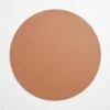 Dot Clay Round Leather Placemat