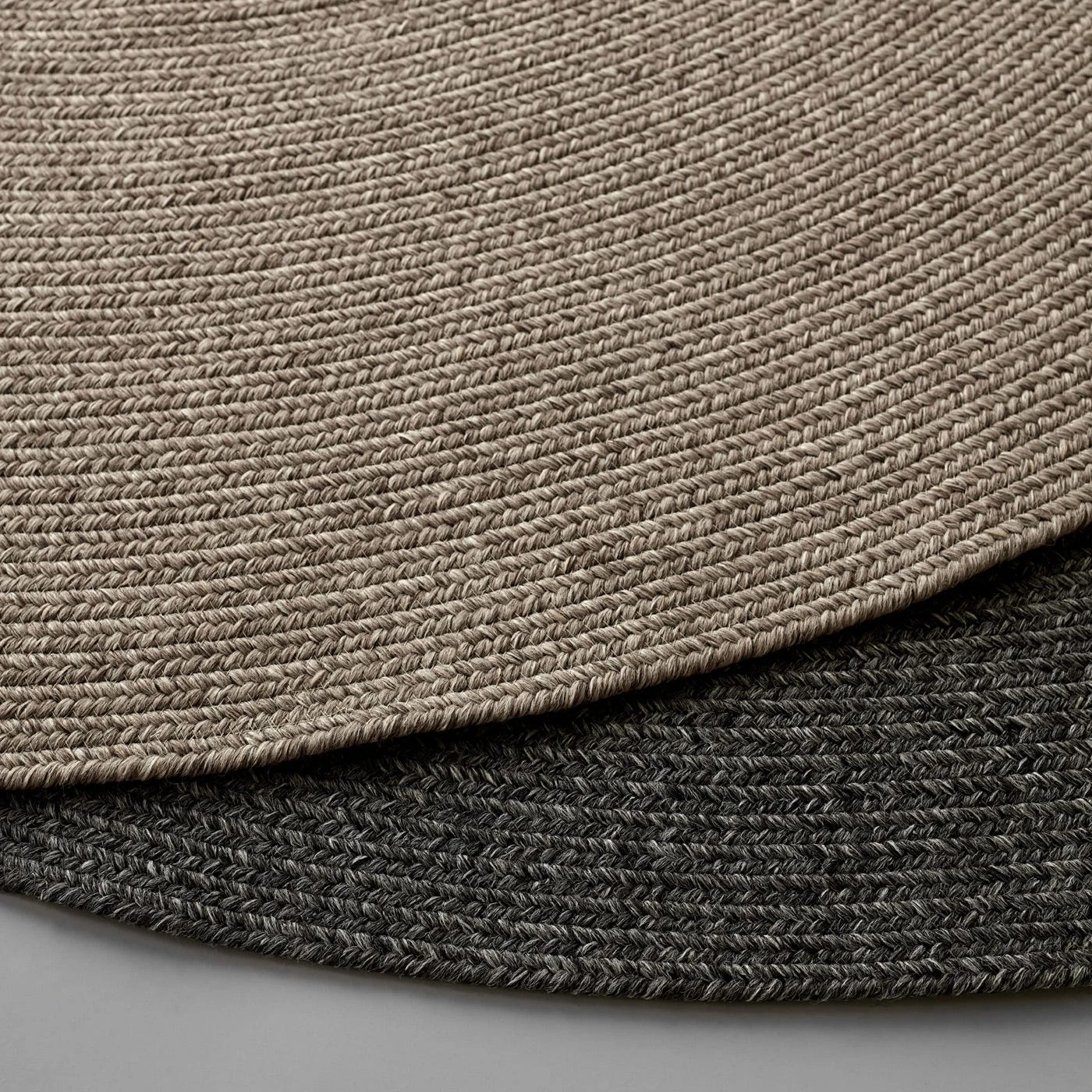 Tate Graphite Braided Round Rug 7'6" - Image 4