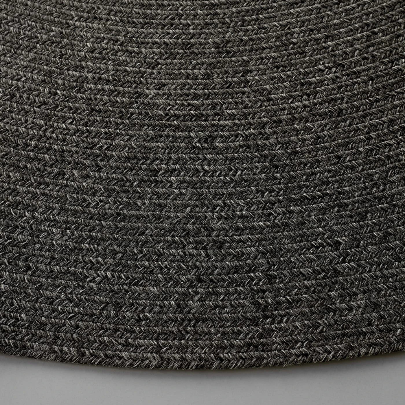 Tate Graphite Braided Round Rug 7'6" - Image 2
