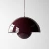 Flowerpot VP7 Dark Plum Pendant Lamp