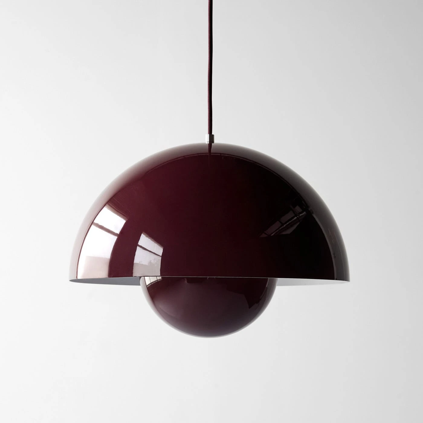 Flowerpot VP7 Dark Plum Pendant Lamp
