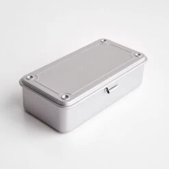 Toyo Steel Silver Stackable Storage Box 7.9"