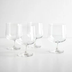 LSA International Arc Wine Glasses Set Of 4