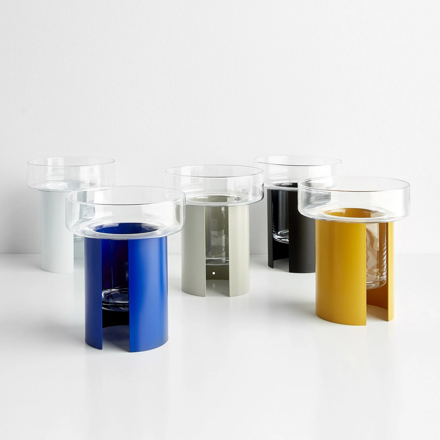 LSA International Terrazza Mustard Yellow Planter - Image 2