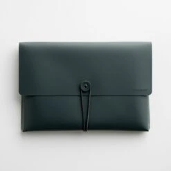Deep Teal Leather Horizontal Case