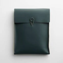 Deep Teal Leather Vertical Case