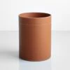 Orskov Classic Cognac Leather Waste Bin