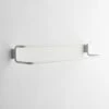 Modo White Twin Towel Rack