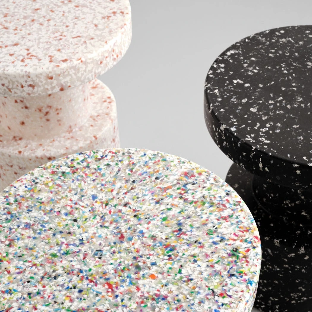 Bit White Stool - Image 4