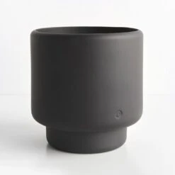 Botany Black Large Planter