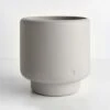 Botany Concrete Gray Large Planter