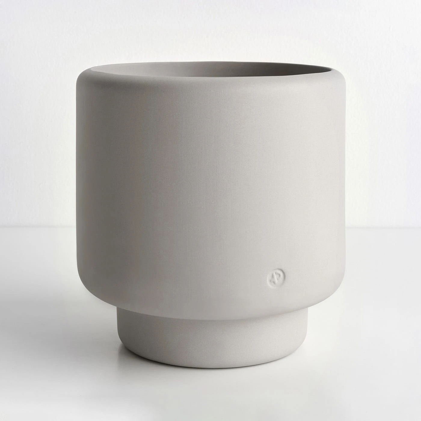 Botany Concrete Gray Large Planter