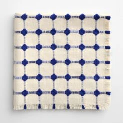 Wicker Cobalt Napkins Set Of 4