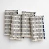 Hopsack Ink Napkins Set Of 4