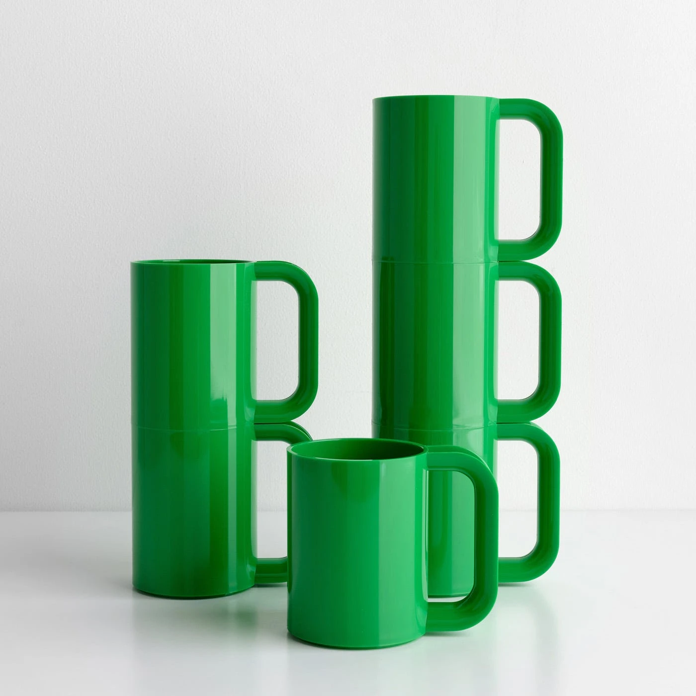 Heller Green Mugs Set Of 6 - Image 2