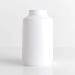 Mini Magnolia Opal White Large Vase