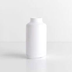 Mini Magnolia Opal White Medium Vase