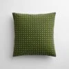 Stitch Pine Throw Pillow Cover 17" X 17"