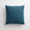 Stitch Lake Throw Pillow Cover 17" X 17"