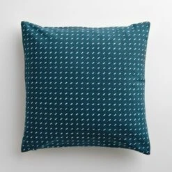 Stitch Lake Throw Pillow Cover 20" X 20"