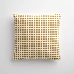 Tiles Yarrow Throw Pillow Cover 17" X 17"