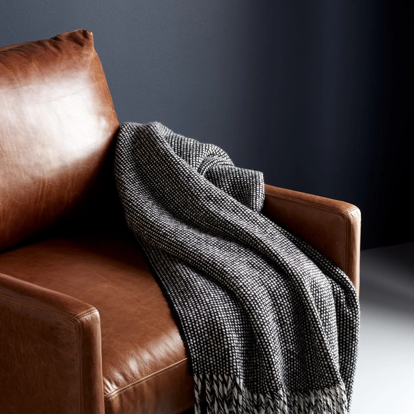 Gunnison Cognac Leather Chair - Image 13