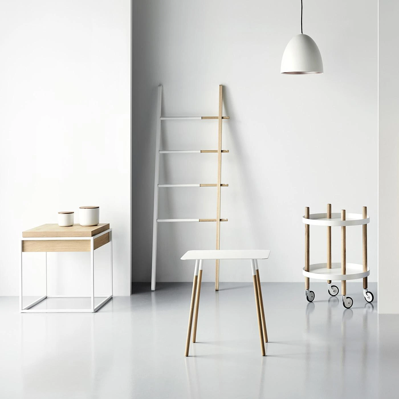 Stoneware White Containers - Image 7