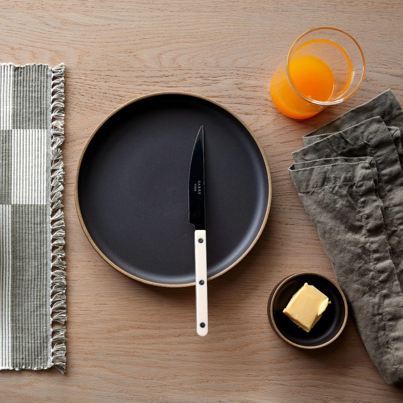 Hasami Black Plate 3.5" - Image 19