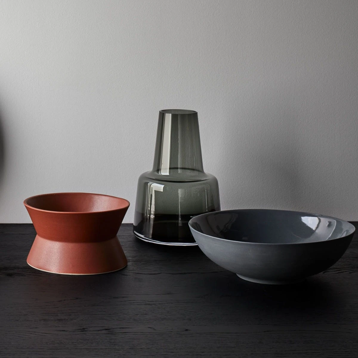 Flora Smoke Large Vase - Image 7