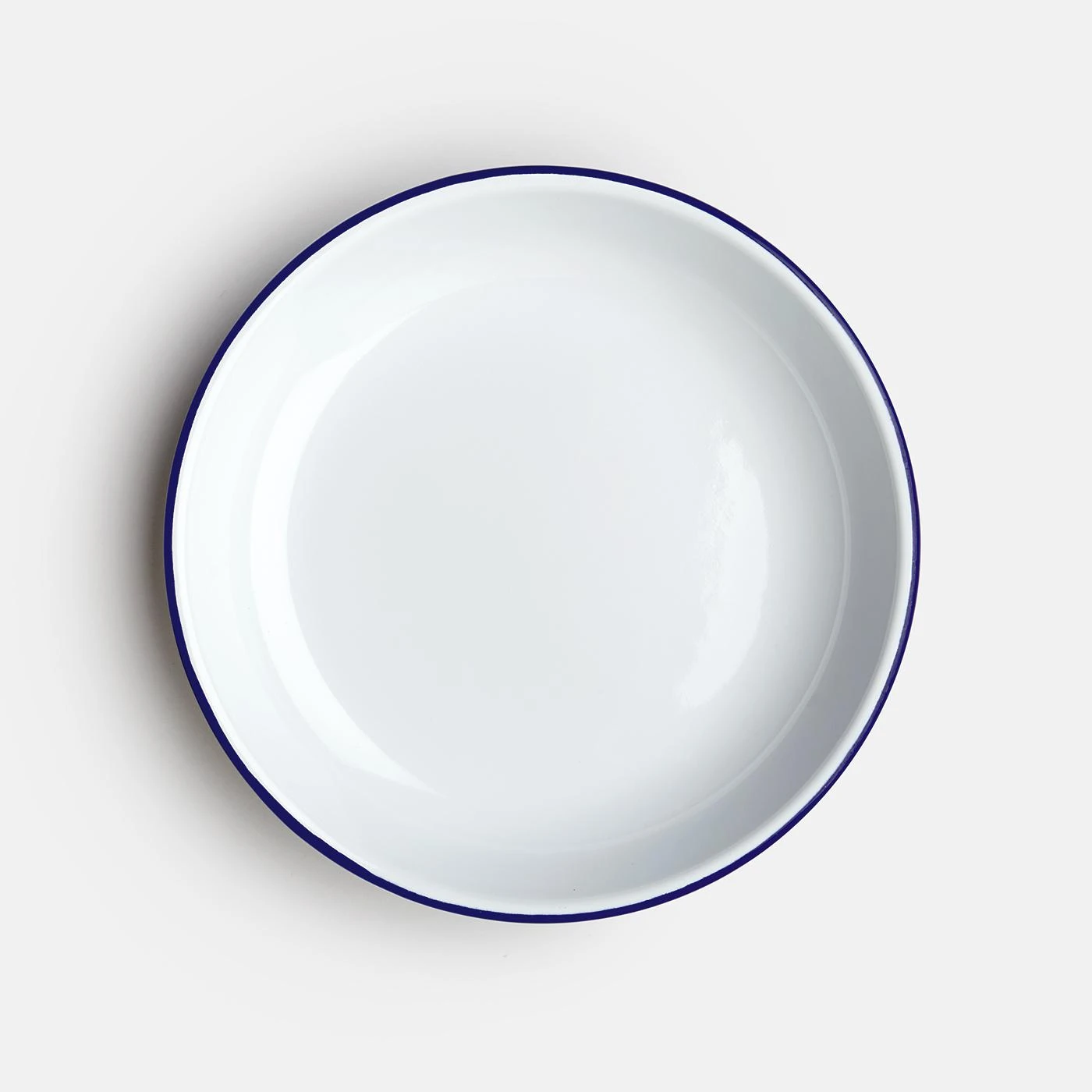 Falcon White Enamelware Deep Plates Set Of 4 - Image 2