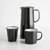 Falcon Black Enamelware 3 Pint Pitcher