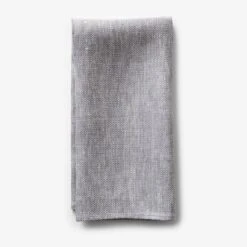 Chambray Gray Linen Teatowel
