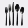 Galvin Black 5pc Flatware Set