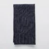 Dash Stripe Navy Linen Teatowel