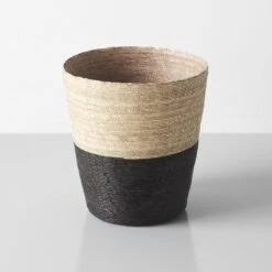 Black Band Waste Basket