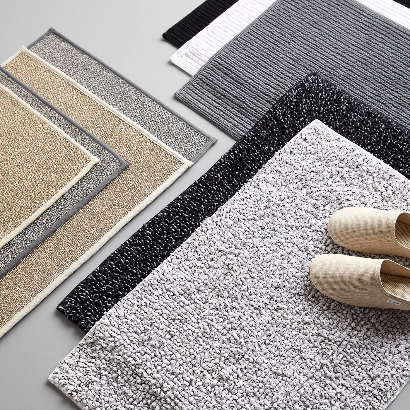 Sasawashi Beige Bath Mat 18" X 26" - Image 6