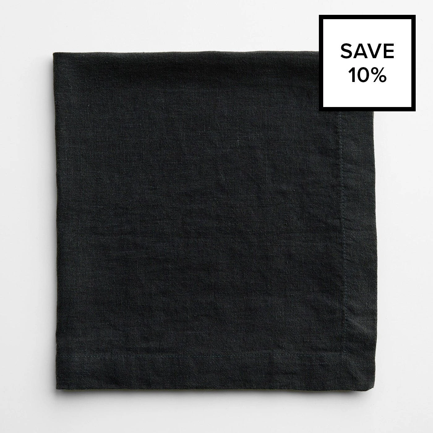 Linen Black Napkin 8pc Bundle