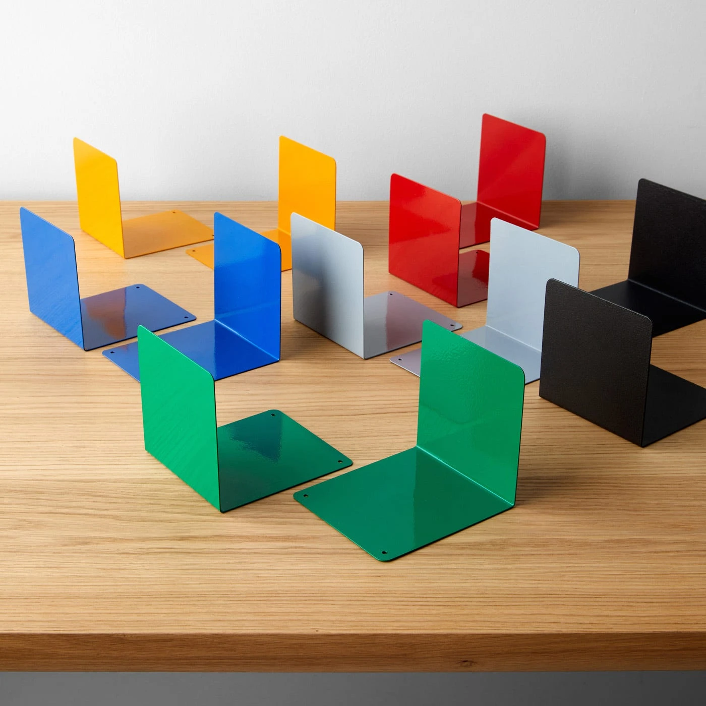 Ellepi Green Steel Bookends Set Of 2 - Image 3